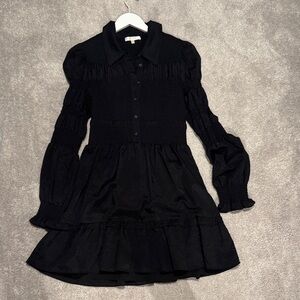 Wayf Black Mini Dress